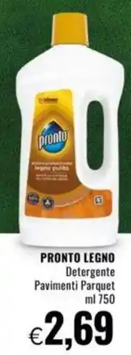 Famila PRONTO LEGNO Detergente Pavimenti Parquet offerta