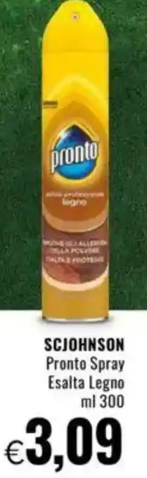 Famila SCJOHNSON Pronto Spray Esalta Legno offerta