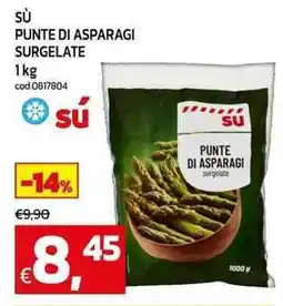 C+C maxigross Su punte di asparagi surgelate offerta