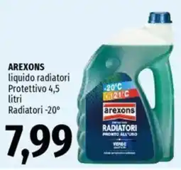 Famila AREXONS liquido radiatori Protettivo offerta