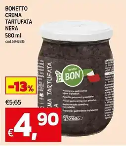 C+C maxigross Bonetto crema tartufata nera offerta