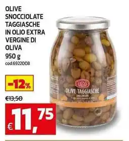 C+C maxigross Olive snocciolate taggiasche in olio extra vergine di oliva offerta