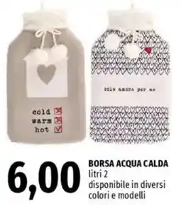 Famila Borsa acqua calda offerta