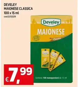 C+C maxigross Develey maionese classica offerta