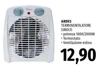 Famila ARDES Termoventilatore siroco offerta