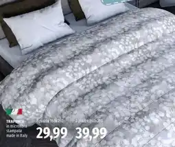 Famila TRAPUNTA in microfibra stampata offerta