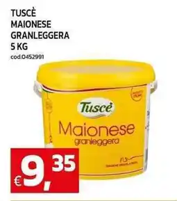 C+C maxigross Tuscè maionese granleggera offerta