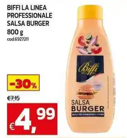 C+C maxigross Biffi la linea professionale salsa burger offerta