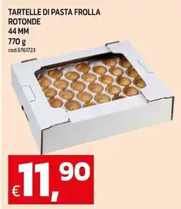 C+C maxigross Tartelle di pasta frolla rotonde 44 mm offerta