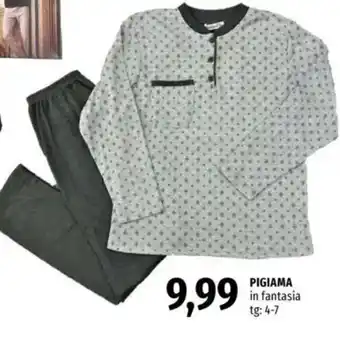 Famila Pigiama in fantasia offerta