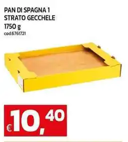 C+C maxigross Pan di spagna 1 strato gecchele offerta