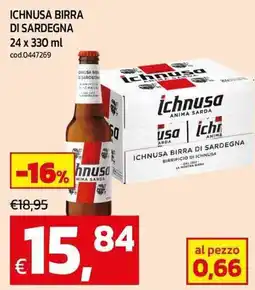 C+C maxigross Ichnusa birra di sardegna offerta