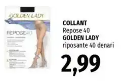 Famila Collant repose 40 GOLDEN LADY offerta