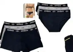 Famila Tripack intimo parti basse UMBRO offerta