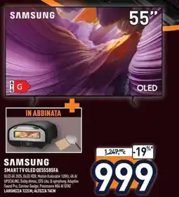 Unieuro SMART TV OLED QE55S85FA offerta