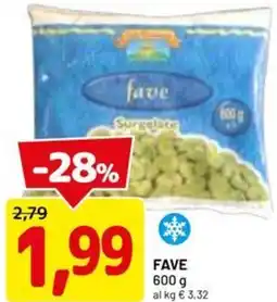 DPiù Fave offerta