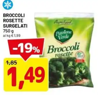 DPiù Broccoli rosette surgelati offerta