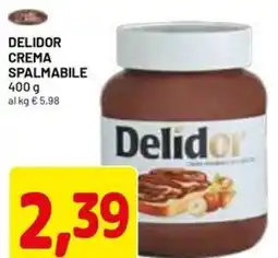 DPiù Delidor crema spalmabile offerta