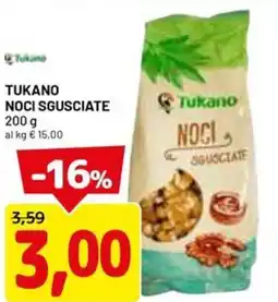 DPiù Tukano noci sgusciate offerta