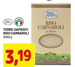 DPiù Terre sapienti riso carnaroli offerta