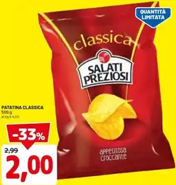 DPiù Patatina classica offerta
