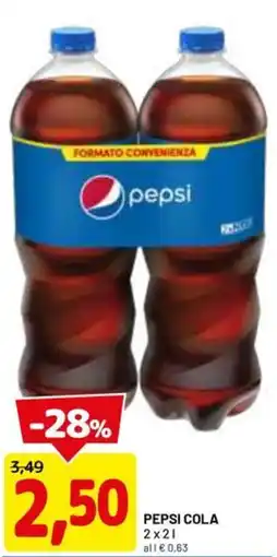 DPiù Pepsi cola offerta
