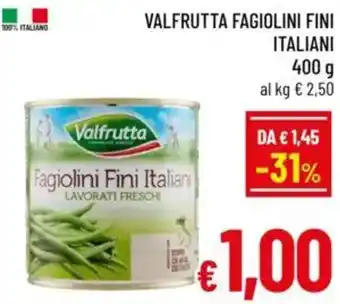 A&O Valfrutta fagiolini fini italiani offerta