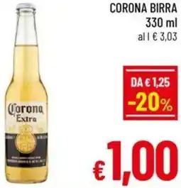 A&O Corona birra offerta