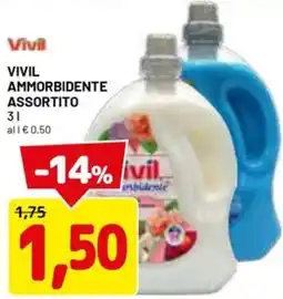 DPiù Vivil ammorbidente assortito offerta