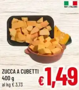 A&O Zucca a cubetti offerta