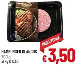 A&O Hamburger di angus offerta