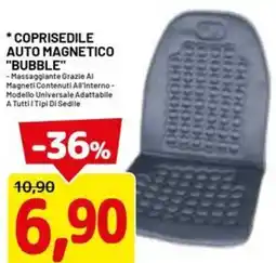 DPiù COPRISEDILE AUTO MAGNETICO "BUBBLE" offerta