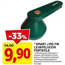 DPiù SMART J MQ-719 LEVAPELUCCHI PORTATILE offerta