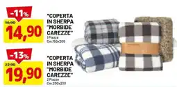 DPiù Coperta in sherpa "morbide carezze" offerta