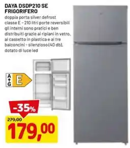 DPiù DAYA DSDP210 SE FRIGORIFERO offerta