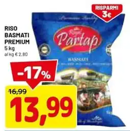 DPiù Riso basmati premium offerta