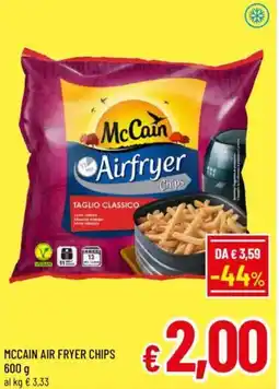 A&O Mccain air fryer chips offerta