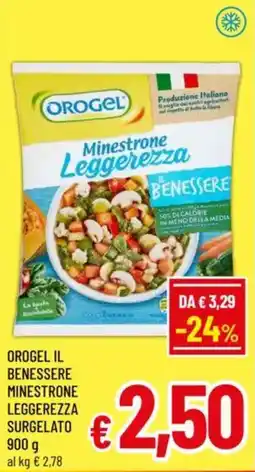 A&O Orogel il benessere minestrone leggerezza surgelato offerta