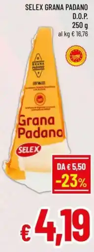 A&O Selex grana padano d.o.p. offerta