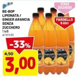 DPiù Be-bop limonata / ginger arancia senza zucchero offerta