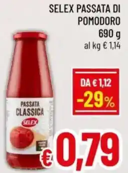 A&O Selex passata di pomodoro offerta