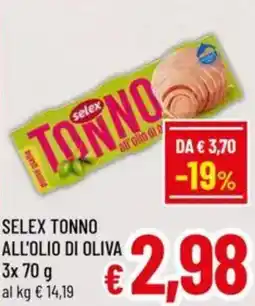 A&O Selex tonno all'olio di oliva offerta