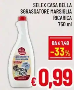 A&O Selex casa bella sgrassatore marsiglia ricarica offerta