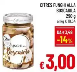 A&O Citres funghi alla boscaiola offerta