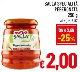 A&O Saclà specialità peperonata offerta