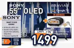 Unieuro SONY SMART TV OLED K55XR83 offerta