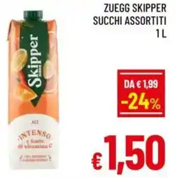 A&O Zuegg skipper succhi assortiti offerta