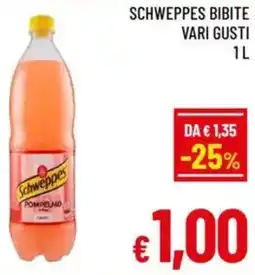 A&O Schweppes bibite offerta