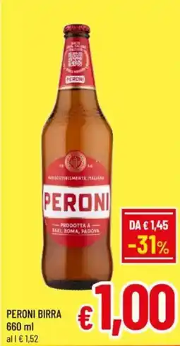 A&O Peroni birra offerta