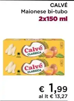 Coop CALVÉ Maionese bi-tubo offerta